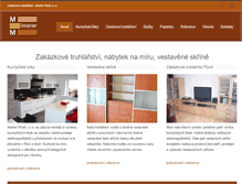 Tablet Screenshot of interierplzen.cz